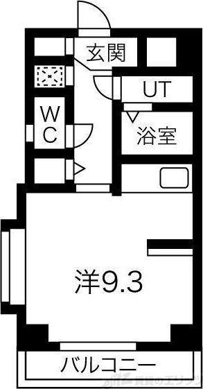 DOクレスト新大阪(ワンルーム/7階)の間取り写真