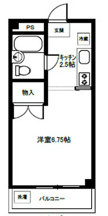 ホワイトハウス 2階階 間取り