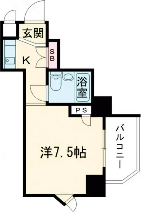 ダイアパレス池尻大橋 5階階 間取り