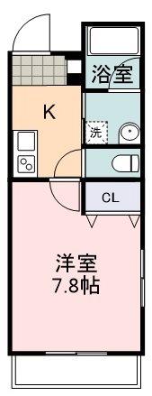 サリーレ本郷町(1K/1階)の間取り写真