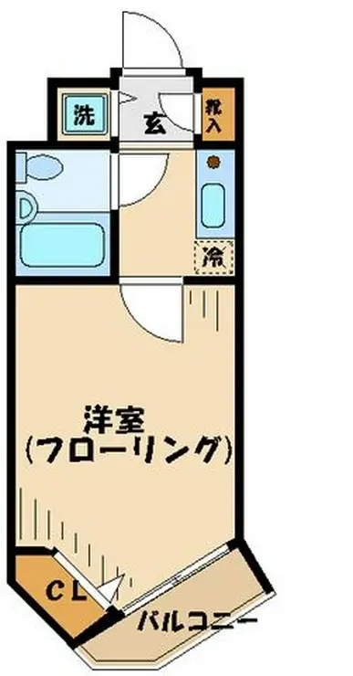 フェニックス芦花公園駅前壱番館 3階階 間取り
