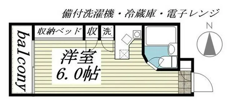 ラ・パルフェ・ド・コントゥール 3階階 間取り