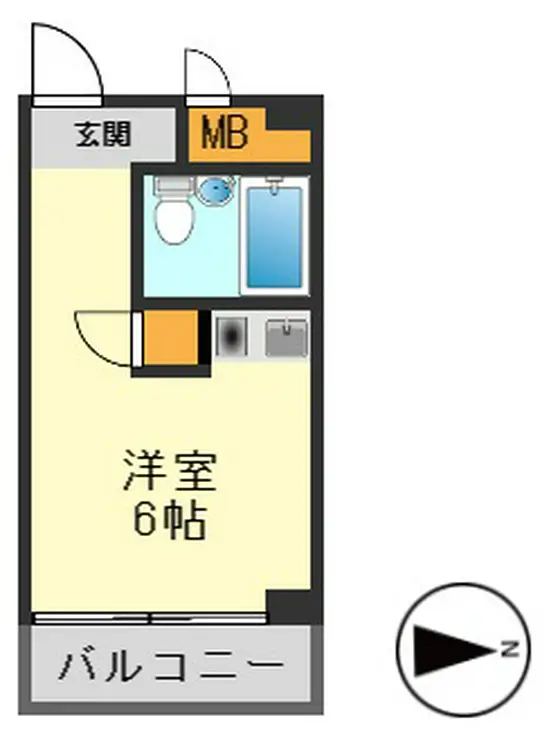 ダイコーパレス京成小岩 3階階 間取り