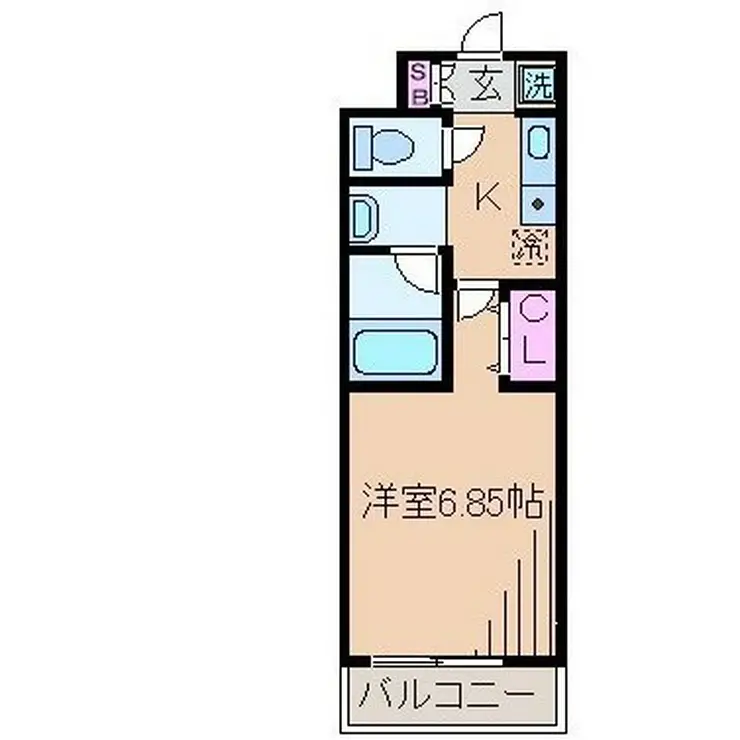 タウンハウス日吉K 2階階 間取り