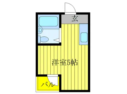 メゾン・ド・飯塚(ワンルーム/3階)の間取り写真