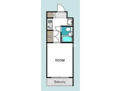 ホーユウコンフォルト相模原(ワンルーム/4階)の間取り写真