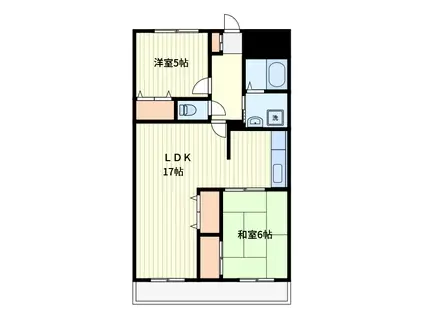 エム・アールひばりが丘(2LDK/3階)の間取り写真