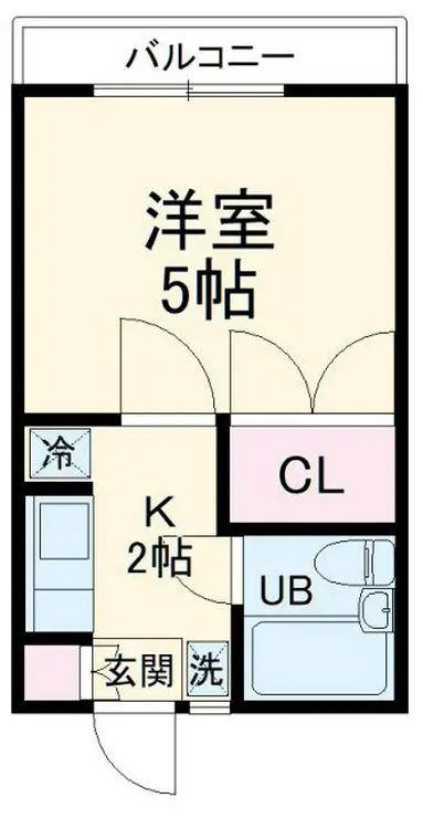 フローラハヤシ 3階階 間取り