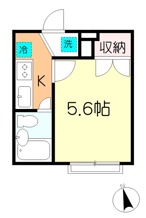エーデルハイム 2階階 間取り