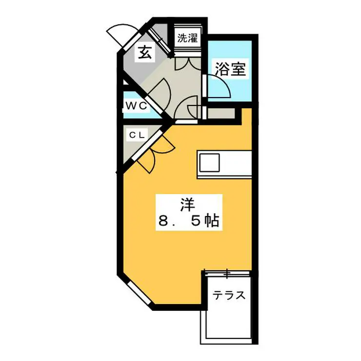 ハミングバード 2階階 間取り