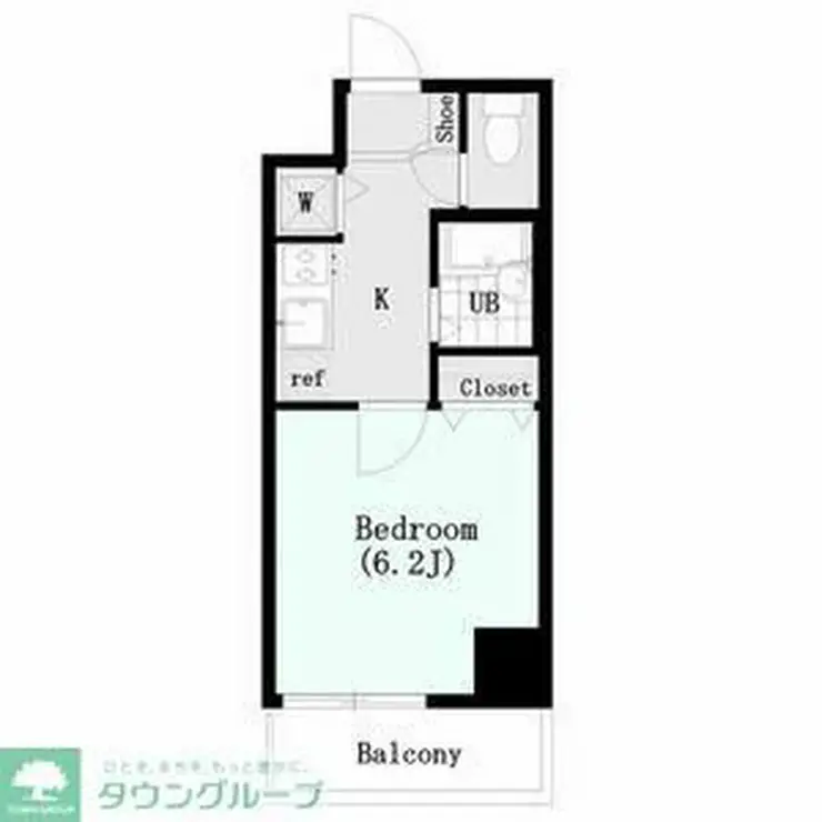 シンシア西早稲田 7階階 間取り