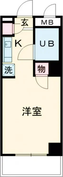 小金井本町オリエントプラザ 3階階 間取り