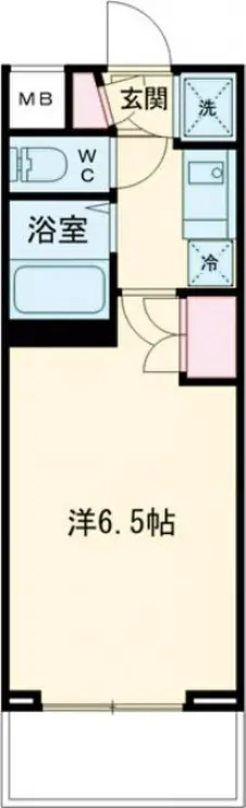 ビバリーホームズ稲田堤 3階階 間取り