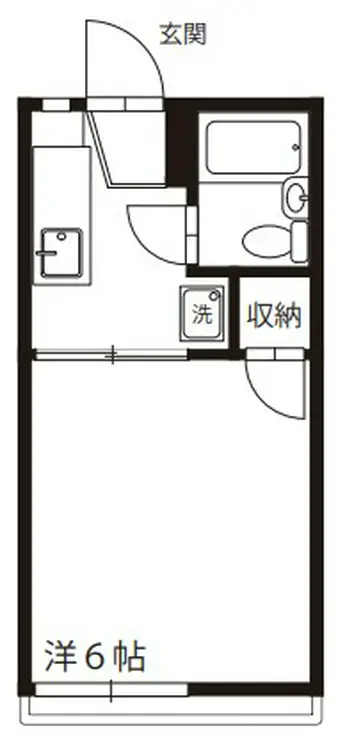 えある旭ヶ丘 2階階 間取り