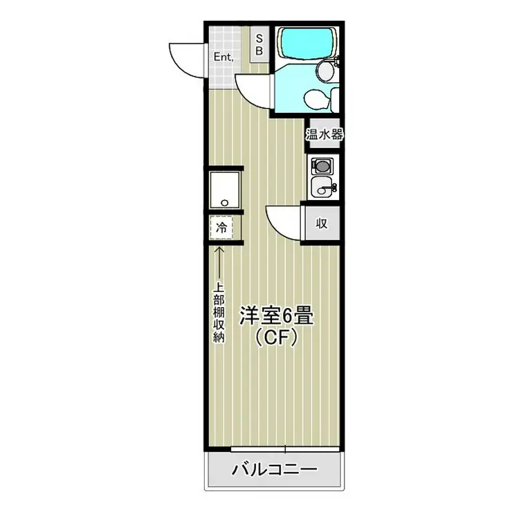 スカイコート横浜富岡 1階階 間取り