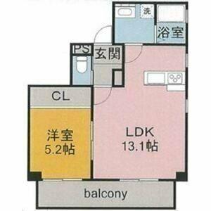 マイステージ大久手(1LDK/2階)の間取り写真