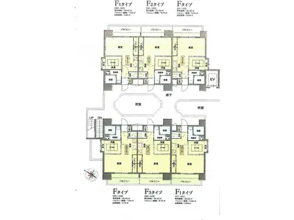 エステートモア平尾公園通(1LDK/5階)の間取り写真