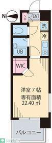 ビイルーム吉祥寺(1K/4階)の間取り写真