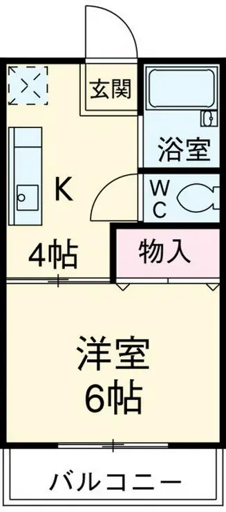 レフォール宿河原 1階階 間取り