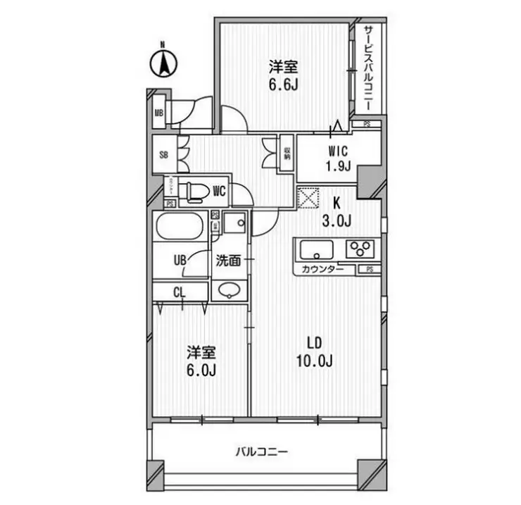 アーデン神保町 7階階 間取り