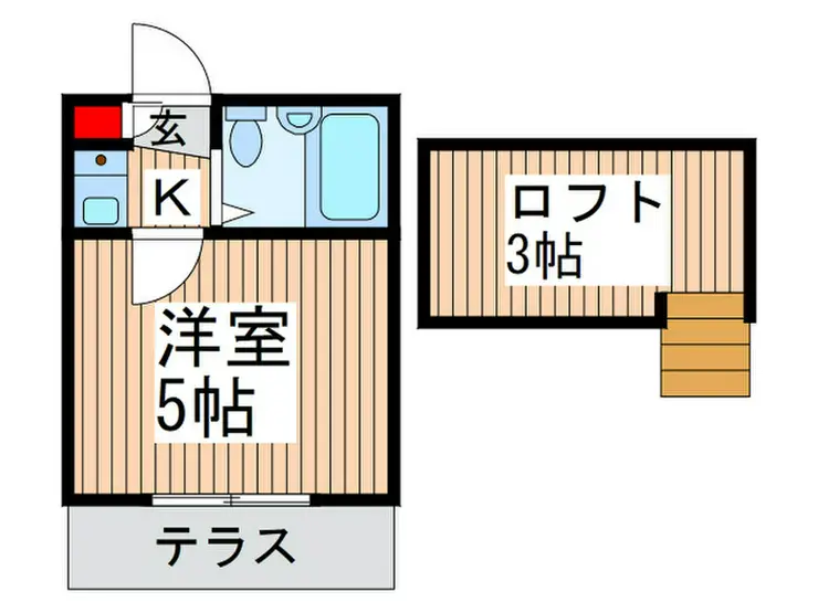 柏レジデンシャル第7 1階階 間取り