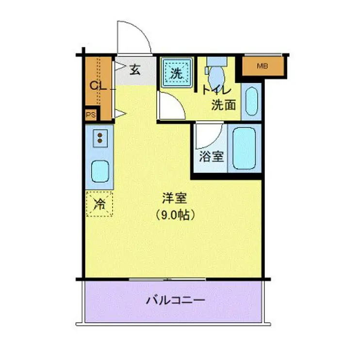 レグラス大岡山 2階階 間取り
