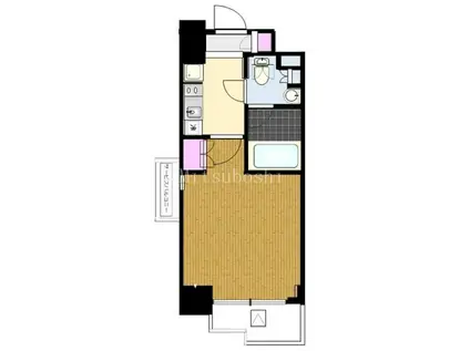 レジディア新宿イースト3(1K/3階)の間取り写真