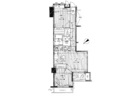 セーナ中野(2LDK/3階)の間取り写真