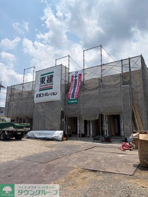 川口市大字安行領根岸 アパート工事