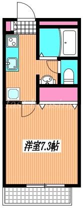 メゾンプランドール(1K/1階)の間取り写真