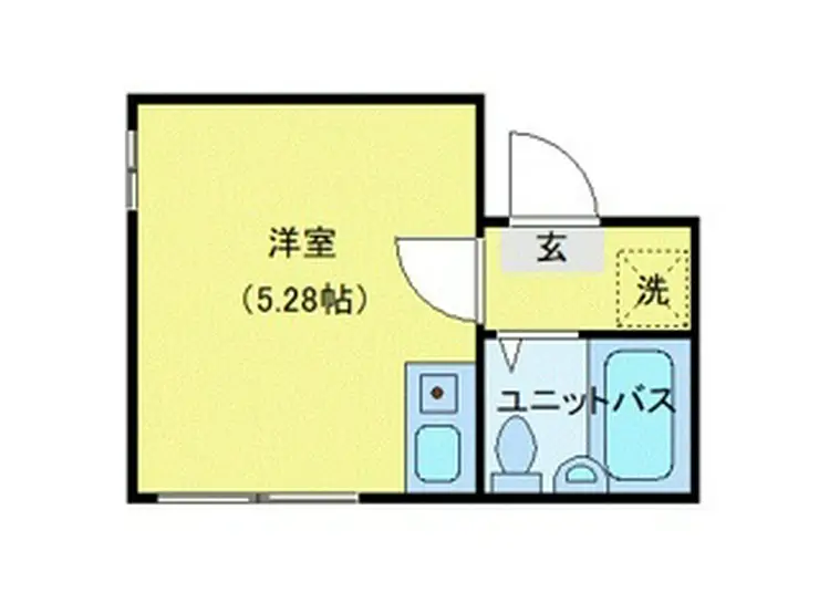 エスポワール亀有 1階階 間取り