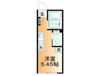 LA PROVENCE DU HIKARIGAOKA(ワンルーム/1階)の間取り写真