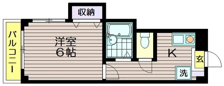 アネックススギモト 3階階 間取り