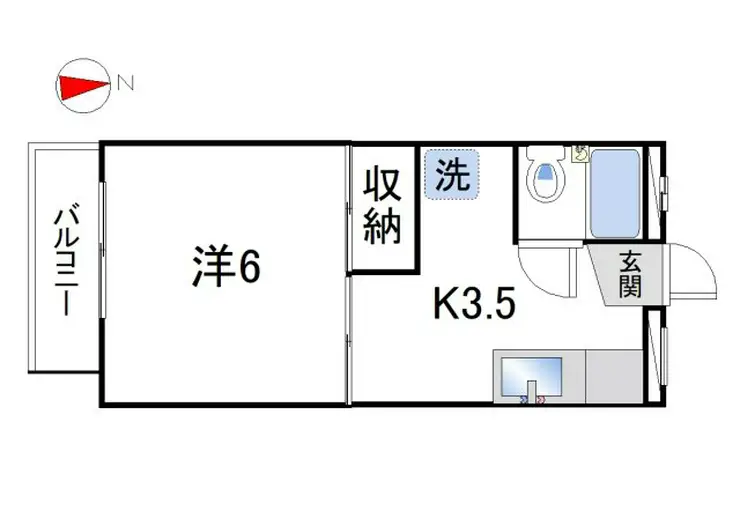 第一マンション 3階階 間取り