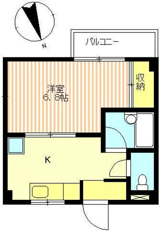 アネックスU 4階階 間取り