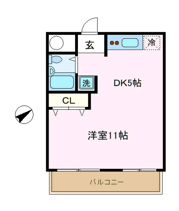 巣鴨陽光ハイツ 5階階 間取り