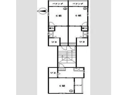 YUTA BUILD1(1K/4階)の間取り写真