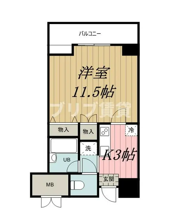 ステーションサイドなかむら 5階階 間取り