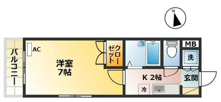 ヒルズ吉祥寺 3階階 間取り