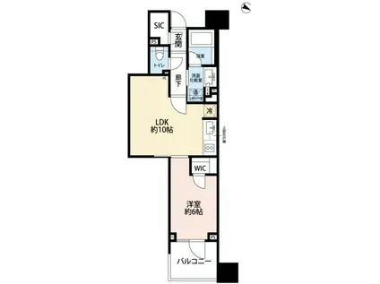 淡路町・小川町   好立地  1LDK(1LDK/4階)の間取り写真