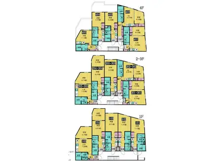 クリオ ラモード神楽坂(1K/1階)の間取り写真