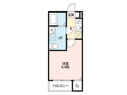 DAR FRUTOS(1K/3階)の間取り写真