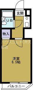 エスタイル天保山(1K/4階)の間取り写真