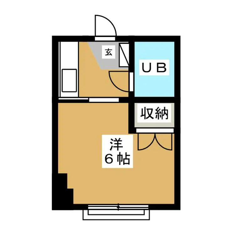 エステェビル 3階階 間取り