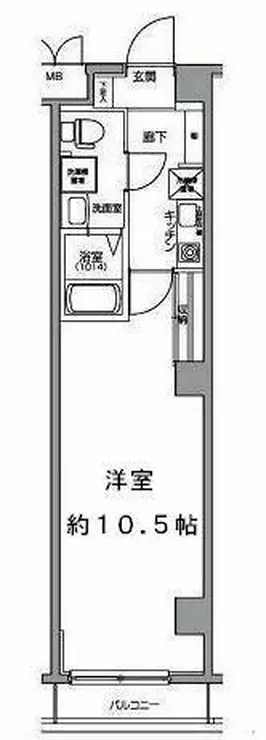 ラ・シード国分寺 2階階 間取り