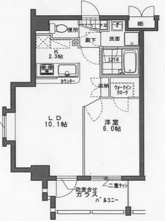 グラーレ・バイロイト 2階階 間取り
