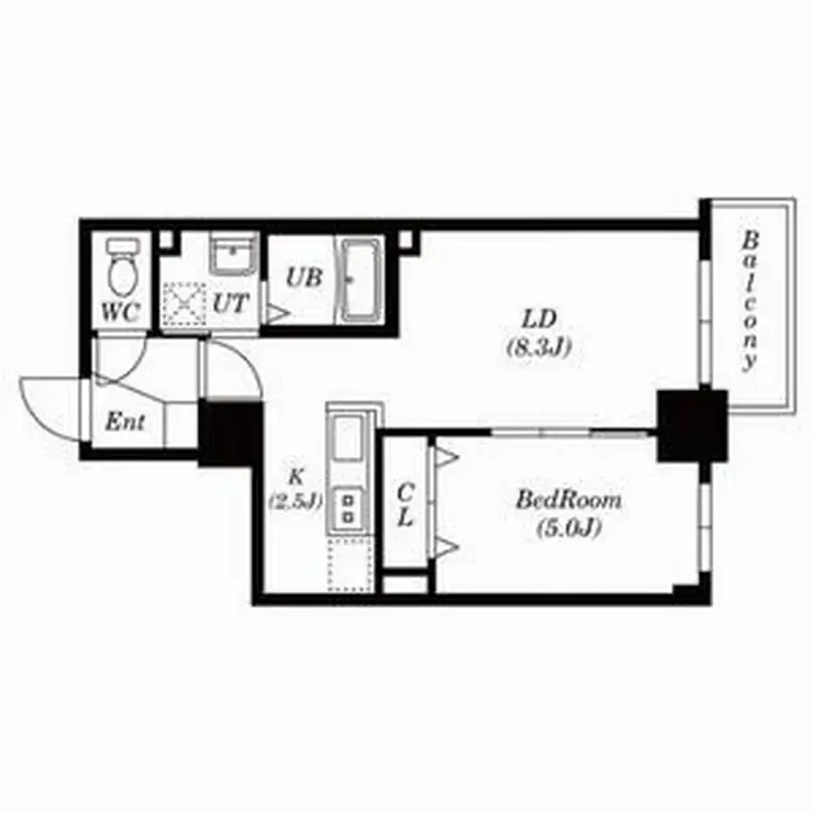 レオネクストブランドール 7階階 間取り