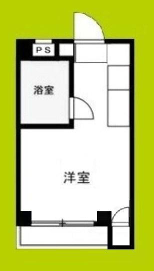 リアライズ新今里II(ワンルーム/8階)の間取り写真