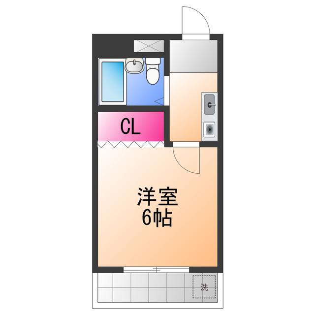 エストラビラ(1K/2階)の間取り写真