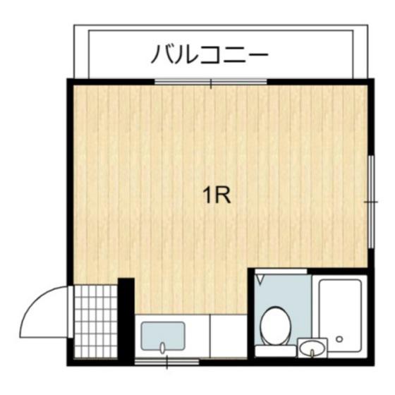 サンアイランドビル(ワンルーム/3階)の間取り写真
